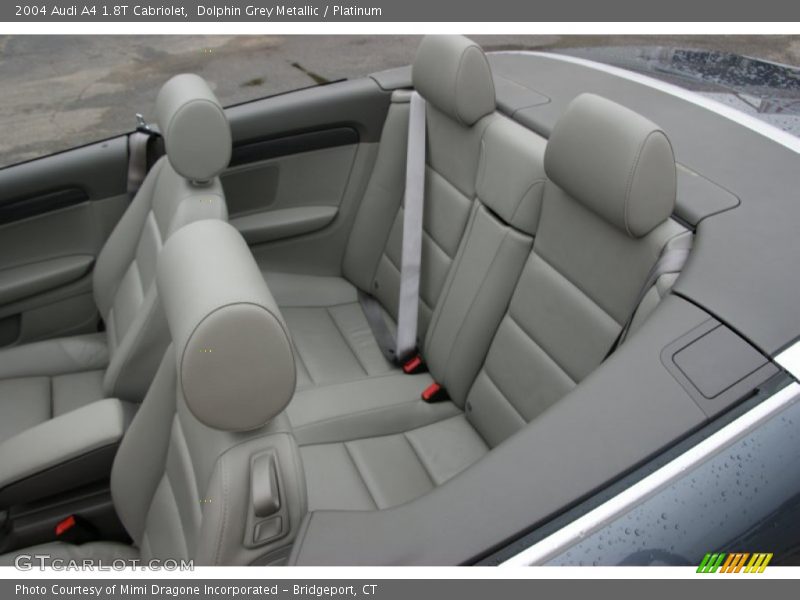Dolphin Grey Metallic / Platinum 2004 Audi A4 1.8T Cabriolet