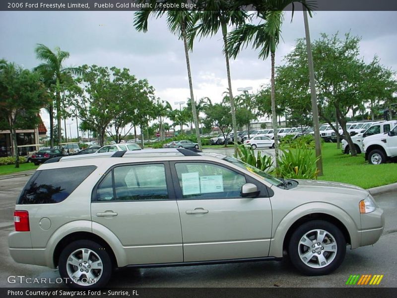 Pueblo Gold Metallic / Pebble Beige 2006 Ford Freestyle Limited