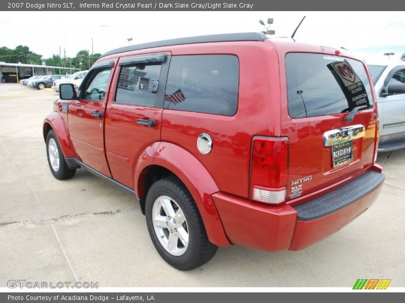 Inferno Red Crystal Pearl / Dark Slate Gray/Light Slate Gray 2007 Dodge Nitro SLT
