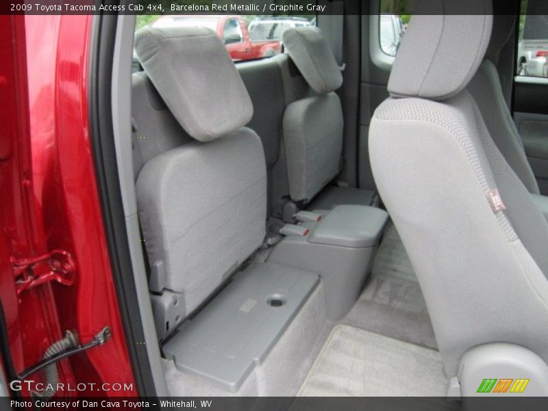 Barcelona Red Metallic / Graphite Gray 2009 Toyota Tacoma Access Cab 4x4