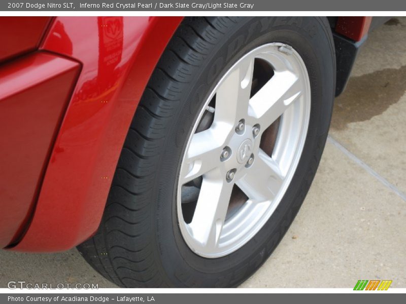 Inferno Red Crystal Pearl / Dark Slate Gray/Light Slate Gray 2007 Dodge Nitro SLT