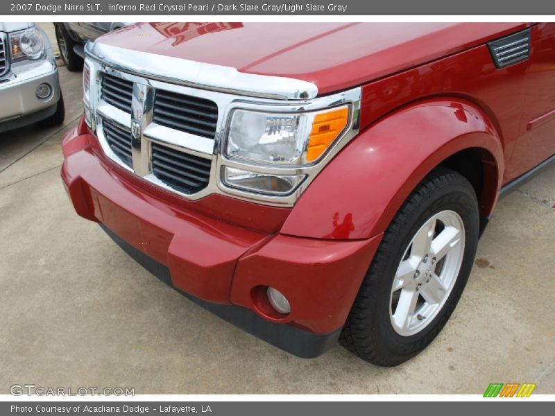 Inferno Red Crystal Pearl / Dark Slate Gray/Light Slate Gray 2007 Dodge Nitro SLT