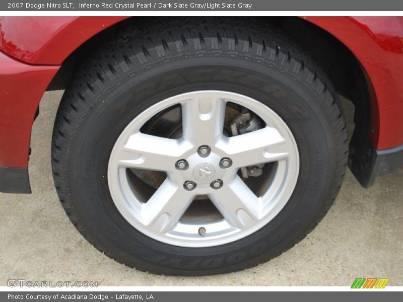 Inferno Red Crystal Pearl / Dark Slate Gray/Light Slate Gray 2007 Dodge Nitro SLT