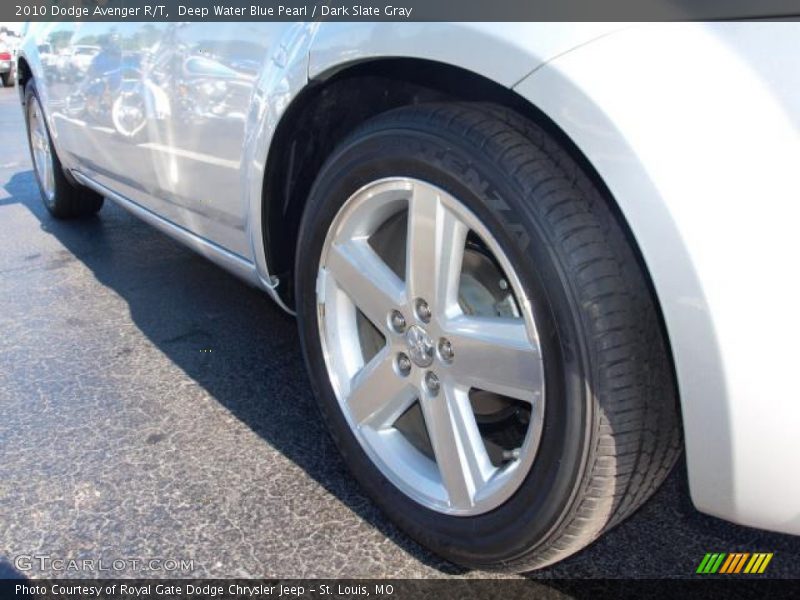 Deep Water Blue Pearl / Dark Slate Gray 2010 Dodge Avenger R/T