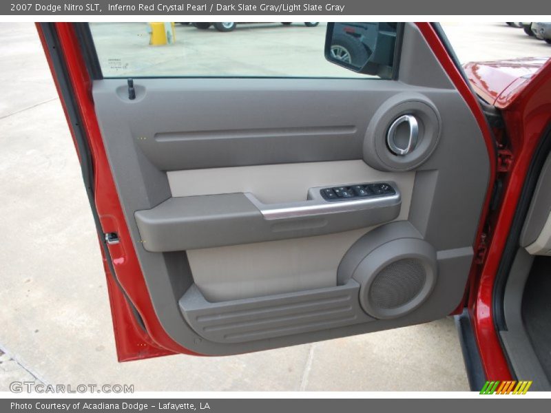 Inferno Red Crystal Pearl / Dark Slate Gray/Light Slate Gray 2007 Dodge Nitro SLT
