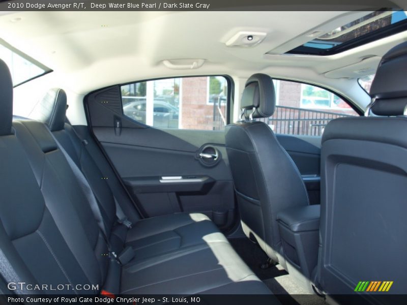 Deep Water Blue Pearl / Dark Slate Gray 2010 Dodge Avenger R/T