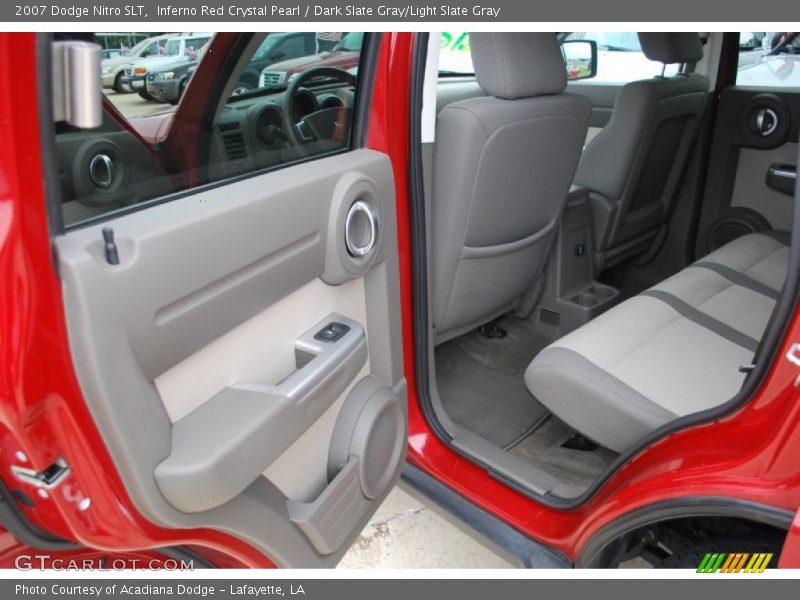 Inferno Red Crystal Pearl / Dark Slate Gray/Light Slate Gray 2007 Dodge Nitro SLT