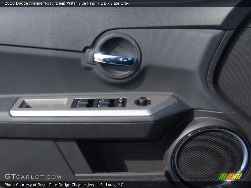Deep Water Blue Pearl / Dark Slate Gray 2010 Dodge Avenger R/T