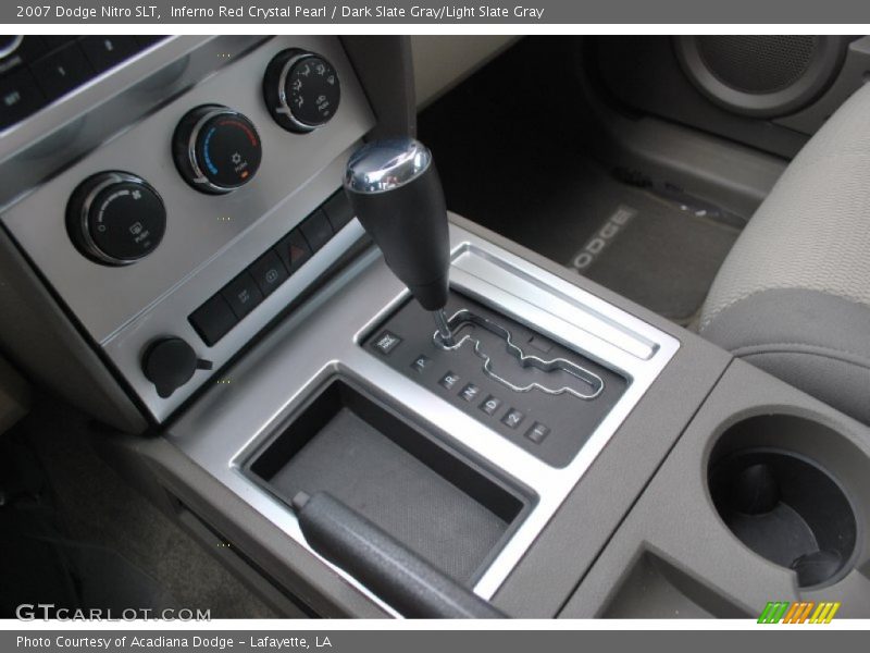 Inferno Red Crystal Pearl / Dark Slate Gray/Light Slate Gray 2007 Dodge Nitro SLT