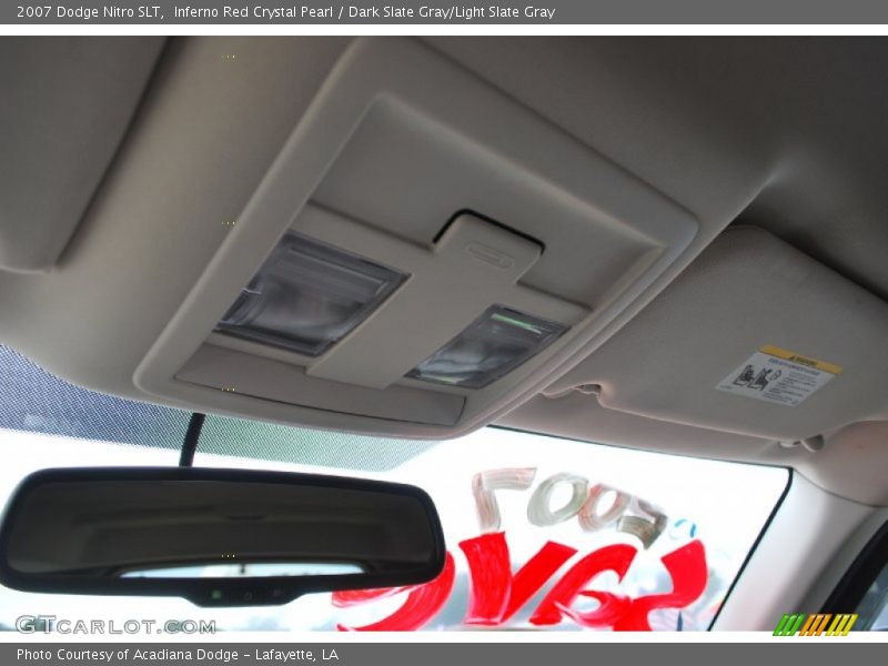 Inferno Red Crystal Pearl / Dark Slate Gray/Light Slate Gray 2007 Dodge Nitro SLT