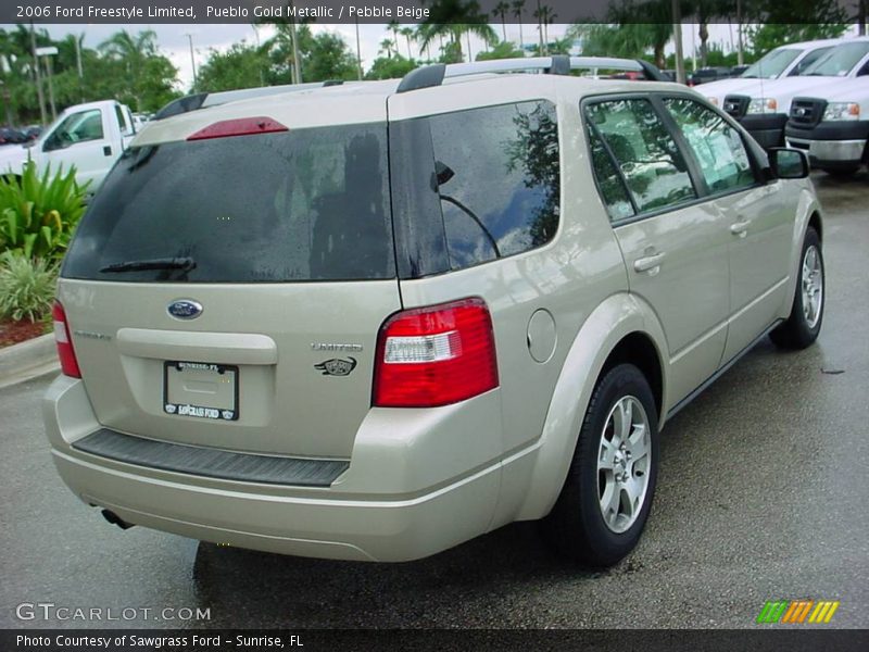 Pueblo Gold Metallic / Pebble Beige 2006 Ford Freestyle Limited