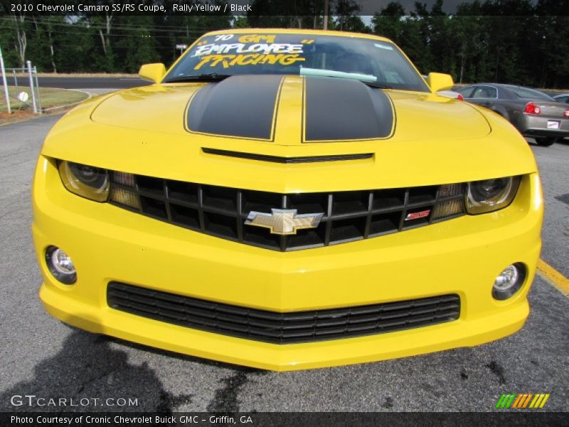 Rally Yellow / Black 2010 Chevrolet Camaro SS/RS Coupe