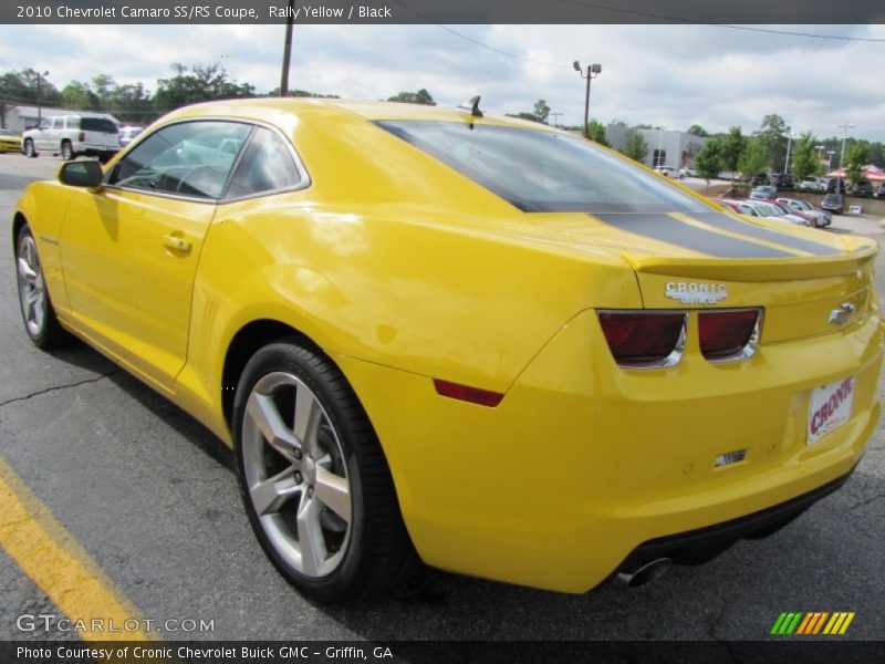 Rally Yellow / Black 2010 Chevrolet Camaro SS/RS Coupe