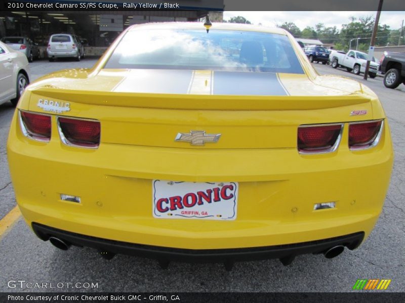 Rally Yellow / Black 2010 Chevrolet Camaro SS/RS Coupe