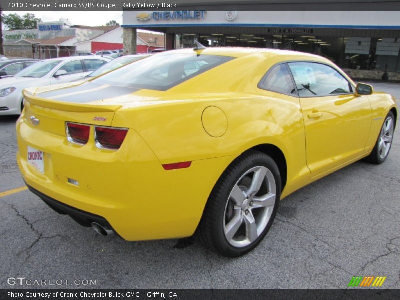 Rally Yellow / Black 2010 Chevrolet Camaro SS/RS Coupe