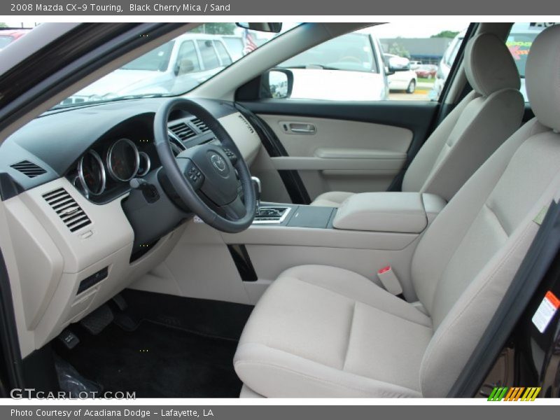 Black Cherry Mica / Sand 2008 Mazda CX-9 Touring