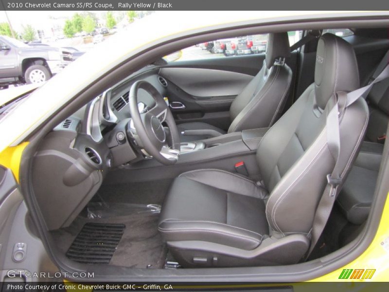  2010 Camaro SS/RS Coupe Black Interior