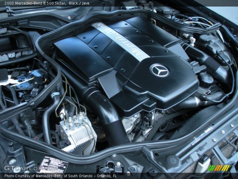 Black / Java 2003 Mercedes-Benz E 500 Sedan
