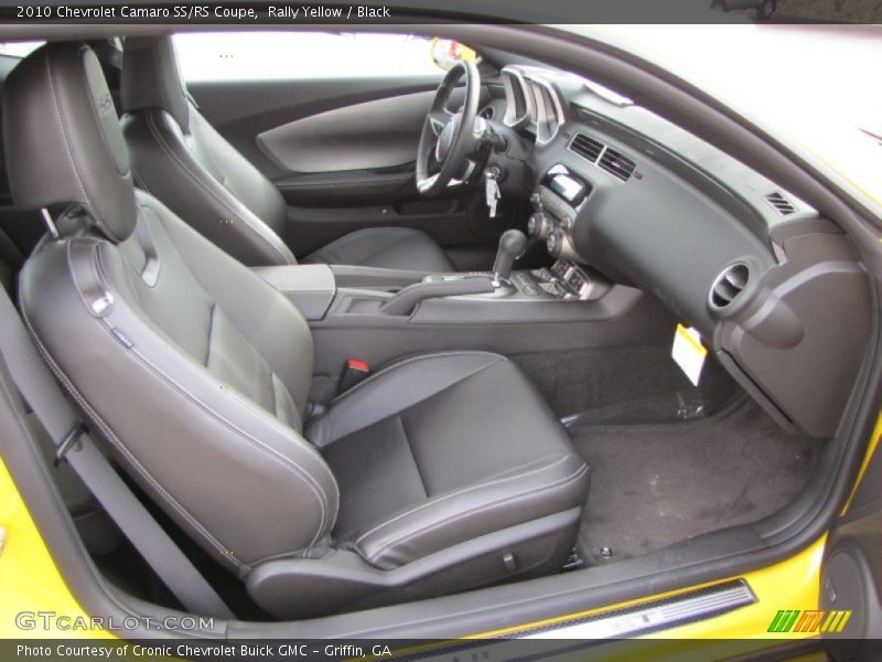 Rally Yellow / Black 2010 Chevrolet Camaro SS/RS Coupe