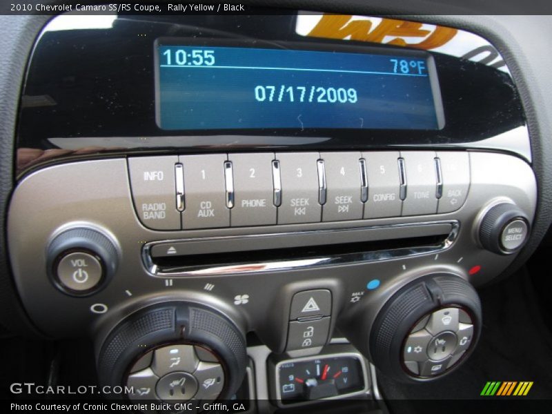 Rally Yellow / Black 2010 Chevrolet Camaro SS/RS Coupe