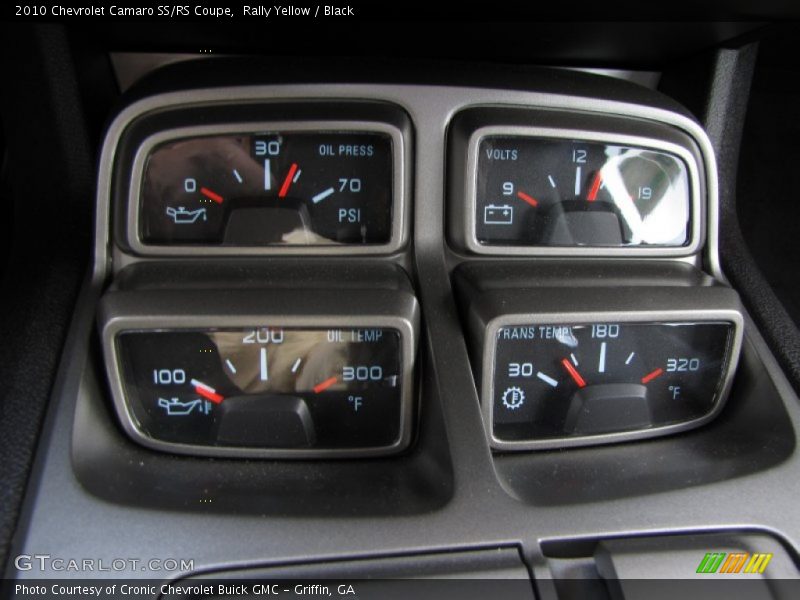 Rally Yellow / Black 2010 Chevrolet Camaro SS/RS Coupe