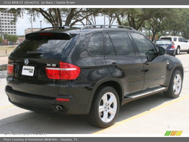 Jet Black / Saddle Brown 2010 BMW X5 xDrive35d