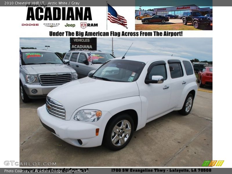Arctic White / Gray 2010 Chevrolet HHR LT