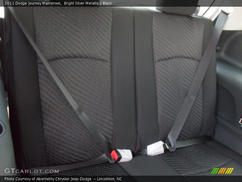 Bright Silver Metallic / Black 2011 Dodge Journey Mainstreet