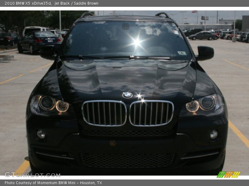 Jet Black / Saddle Brown 2010 BMW X5 xDrive35d