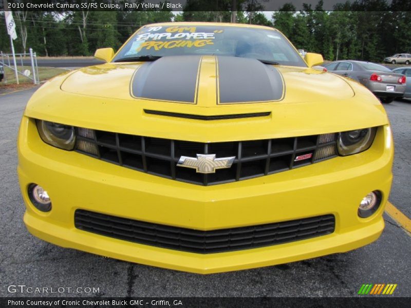 Rally Yellow / Black 2010 Chevrolet Camaro SS/RS Coupe