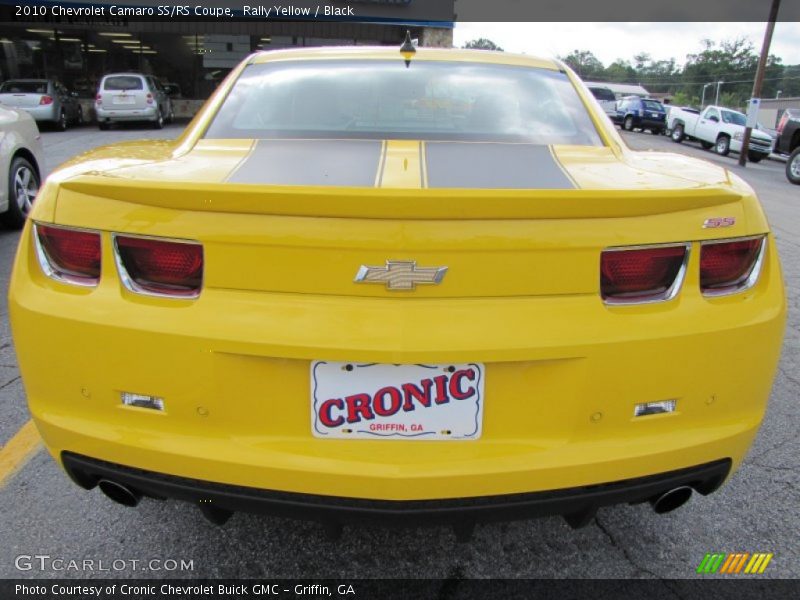 Rally Yellow / Black 2010 Chevrolet Camaro SS/RS Coupe