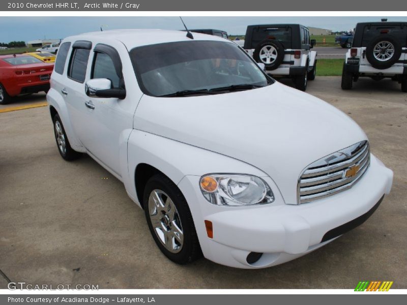 Arctic White / Gray 2010 Chevrolet HHR LT