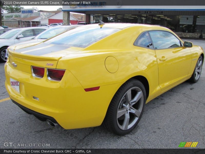 Rally Yellow / Black 2010 Chevrolet Camaro SS/RS Coupe