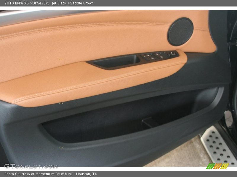 Jet Black / Saddle Brown 2010 BMW X5 xDrive35d