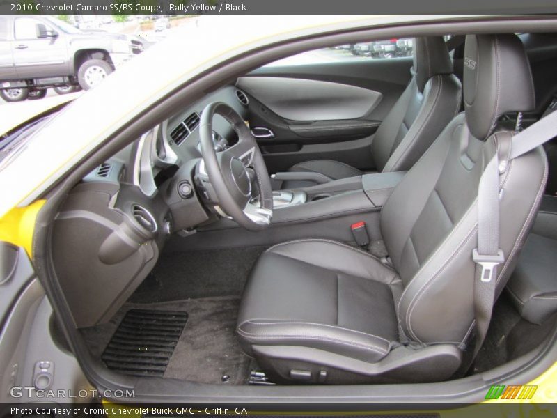  2010 Camaro SS/RS Coupe Black Interior