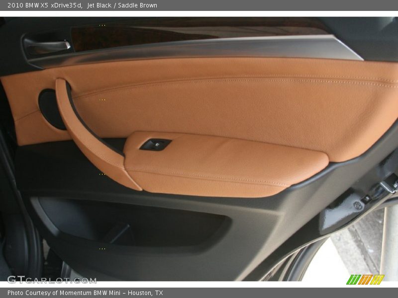 Jet Black / Saddle Brown 2010 BMW X5 xDrive35d