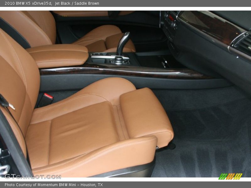  2010 X5 xDrive35d Saddle Brown Interior