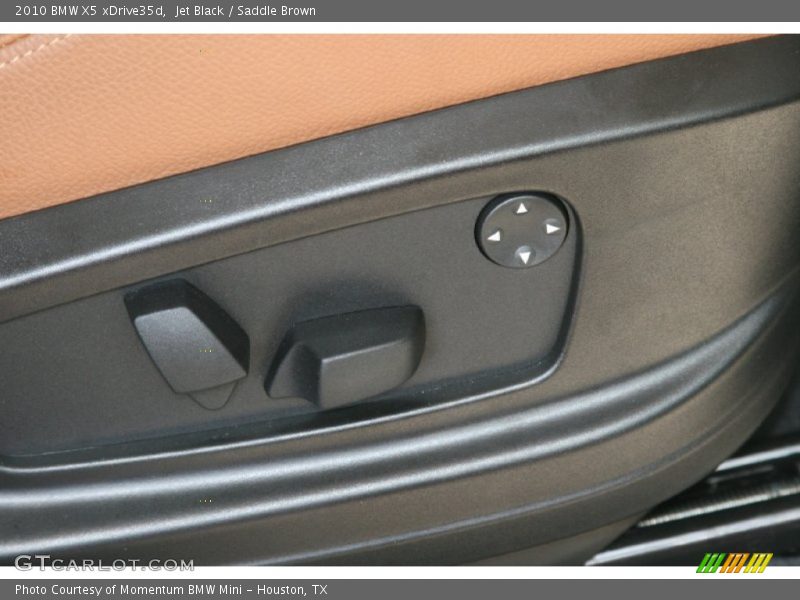 Jet Black / Saddle Brown 2010 BMW X5 xDrive35d