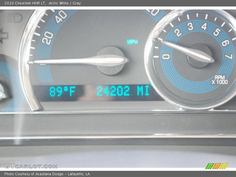 Arctic White / Gray 2010 Chevrolet HHR LT