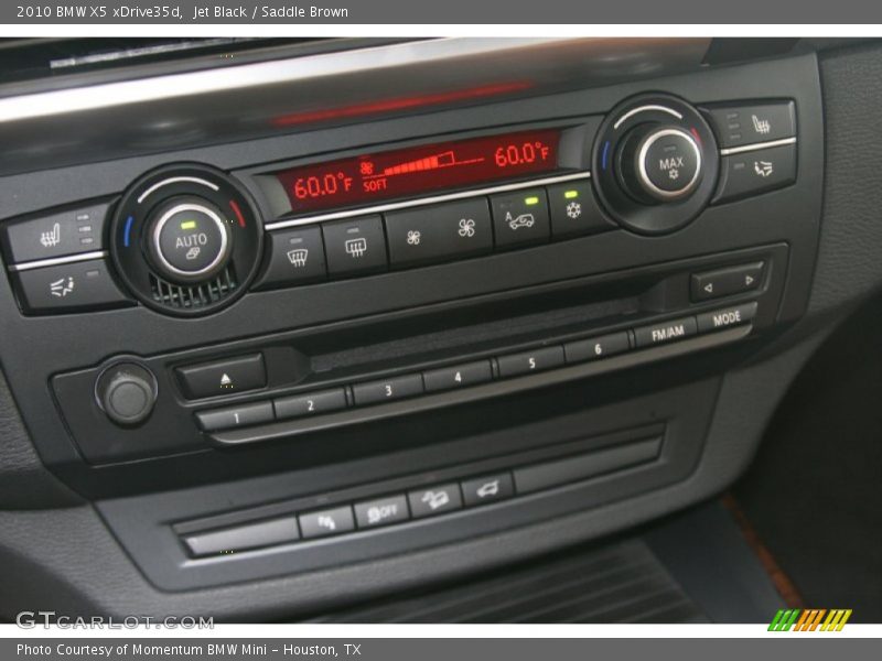 Controls of 2010 X5 xDrive35d