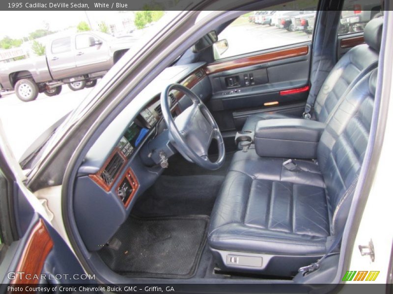  1995 DeVille Sedan Blue Interior