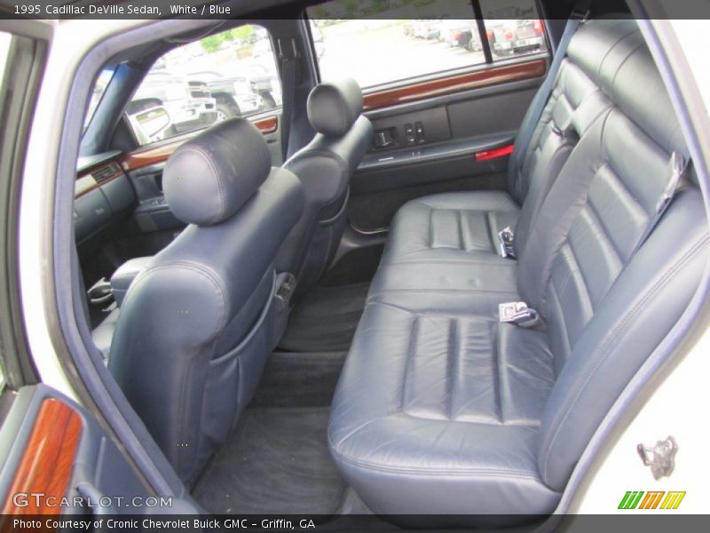  1995 DeVille Sedan Blue Interior