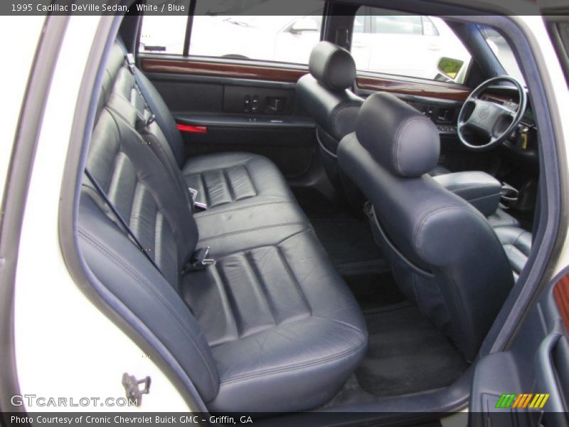  1995 DeVille Sedan Blue Interior