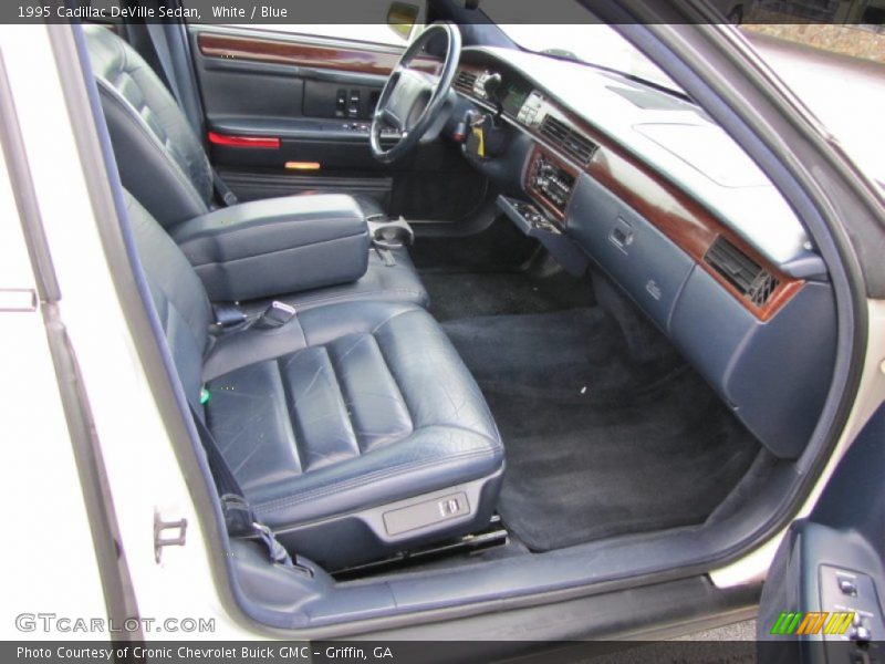  1995 DeVille Sedan Blue Interior