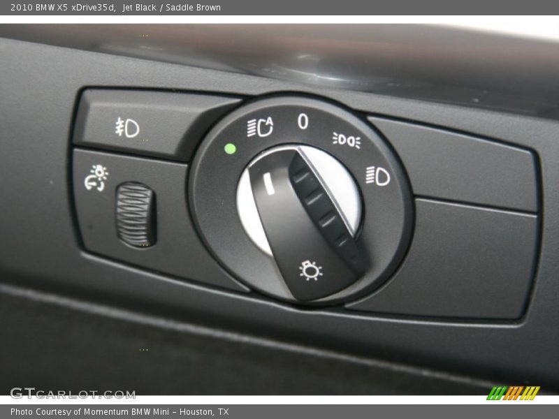 Controls of 2010 X5 xDrive35d