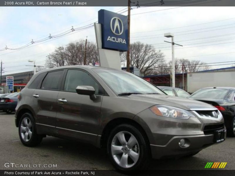 Carbon Bronze Pearl / Taupe 2008 Acura RDX