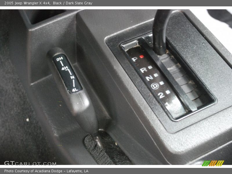 Black / Dark Slate Gray 2005 Jeep Wrangler X 4x4