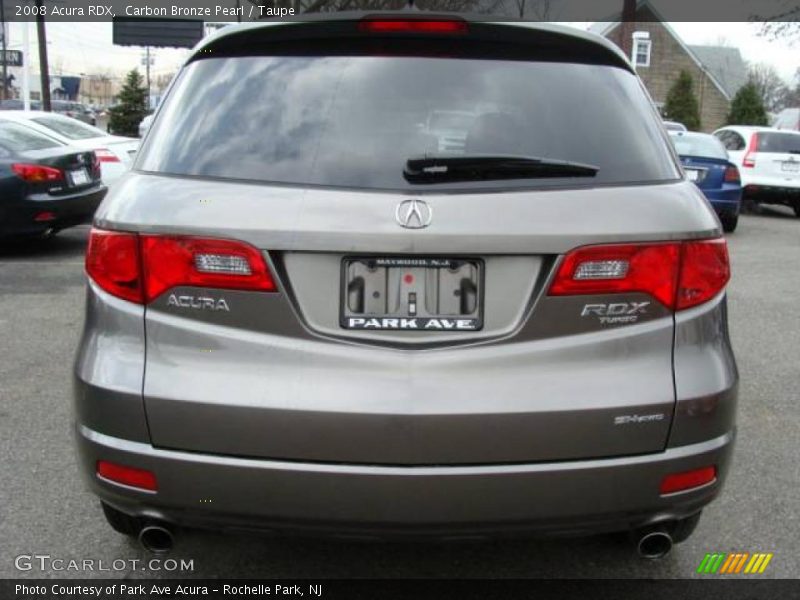 Carbon Bronze Pearl / Taupe 2008 Acura RDX