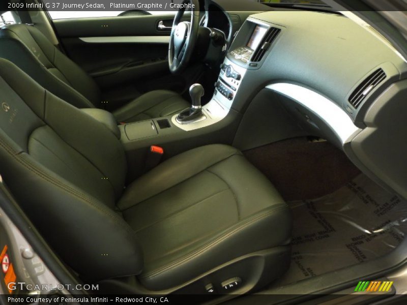 Platinum Graphite / Graphite 2009 Infiniti G 37 Journey Sedan