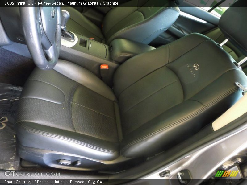 Platinum Graphite / Graphite 2009 Infiniti G 37 Journey Sedan